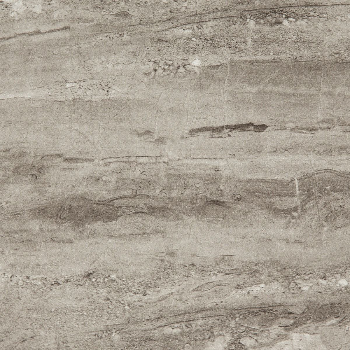 Dice Round Pedestal Set in Grey Marble Finish