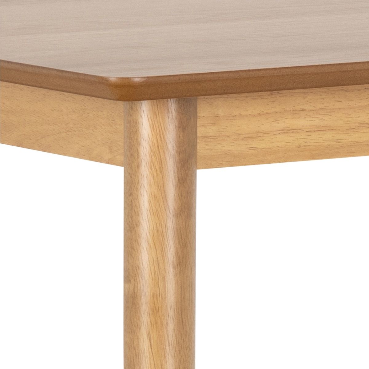 Barlow Bar Table in Matt Oak Including 2 Barlow Bar Stools Without Back in Matt Oak