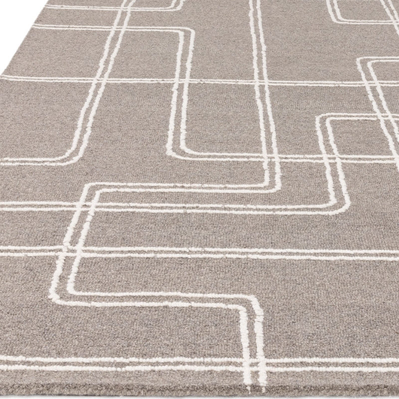 Ada Linear Geometric Wool Rug