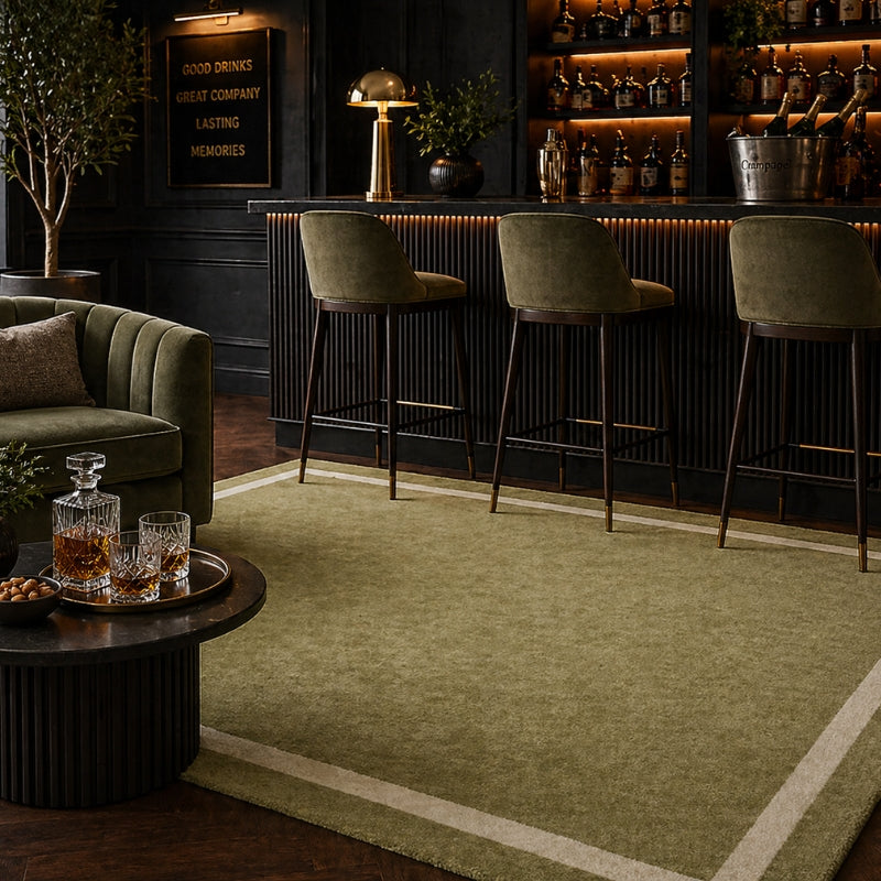 Albi Wool Border Rug