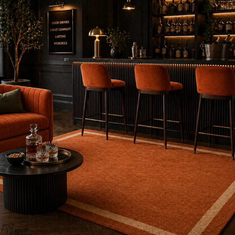 Albi Wool Border Rug