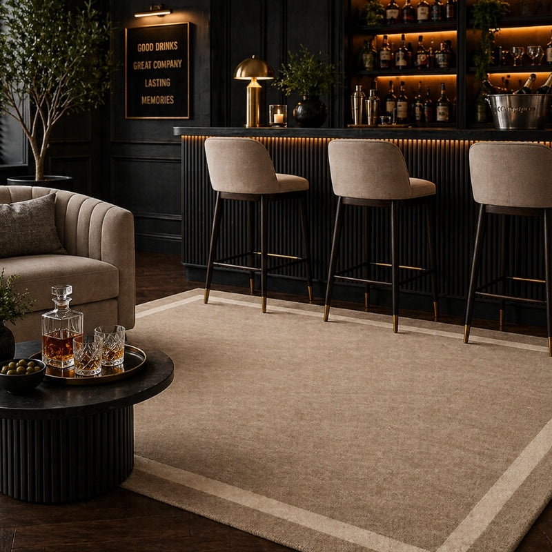 Albi Wool Border Rug