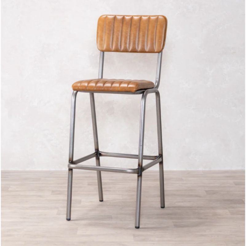 Arlington Leather Breakfast Bar Stools