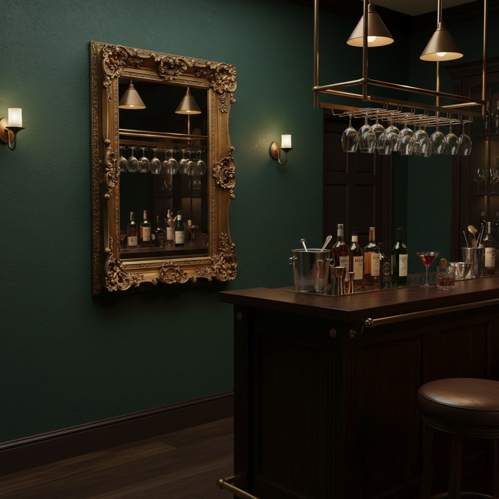 Antique Gold Regal Mirror