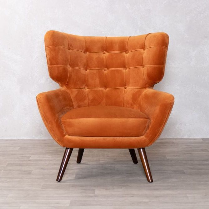 Arlo Velvet Armchair