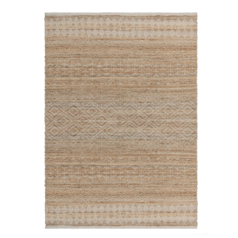 Asher Natural Jute Tribal Rug