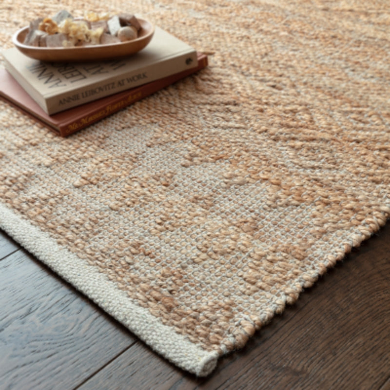 Asher Natural Jute Tribal Rug