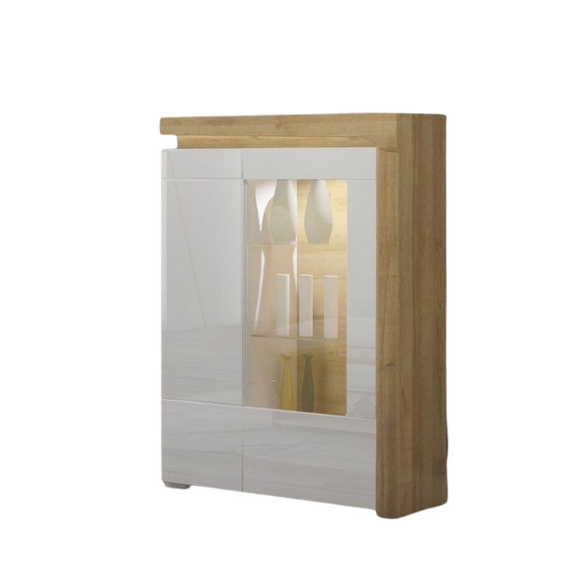 Aurora Illuminated Midi Drinks Cabinet