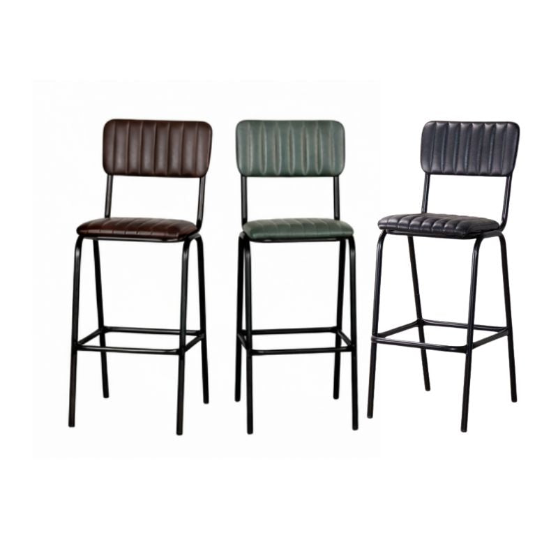 Baltimore Leather Bar Stools