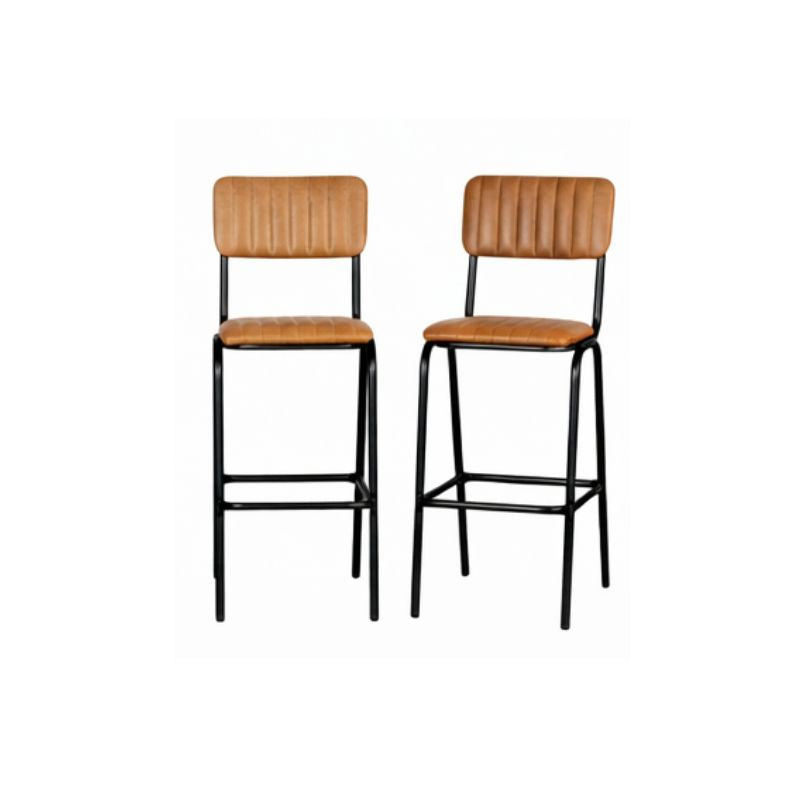 Baltimore Leather Bar Stools