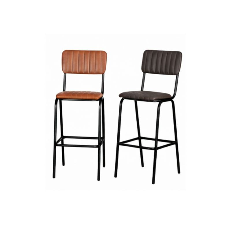 Baltimore Leather Bar Stools