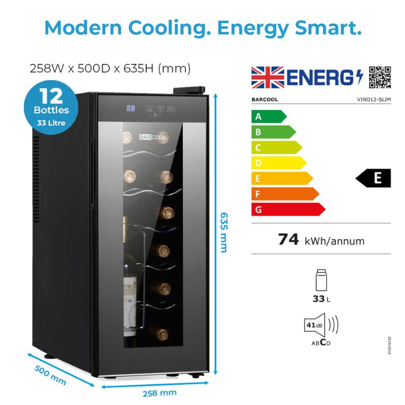 Barcool Vino 12 Slim Wine Cooler