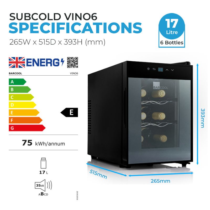 Barcool Vino 6 Wine Cooler