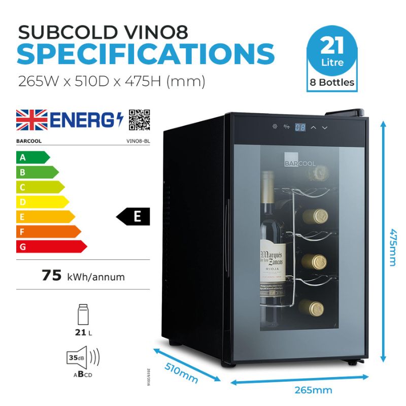 Barcool Vino 8 Wine Cooler