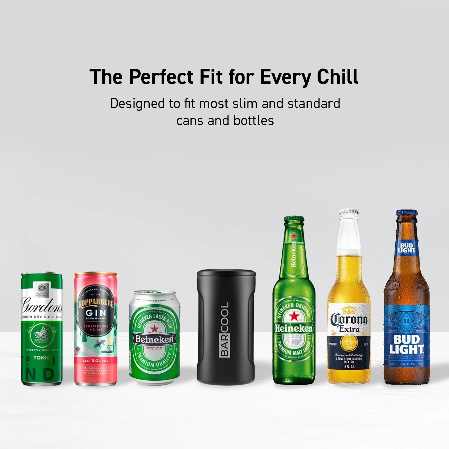 Barcool Insulated Beer Cooler and Tumbler with Opener