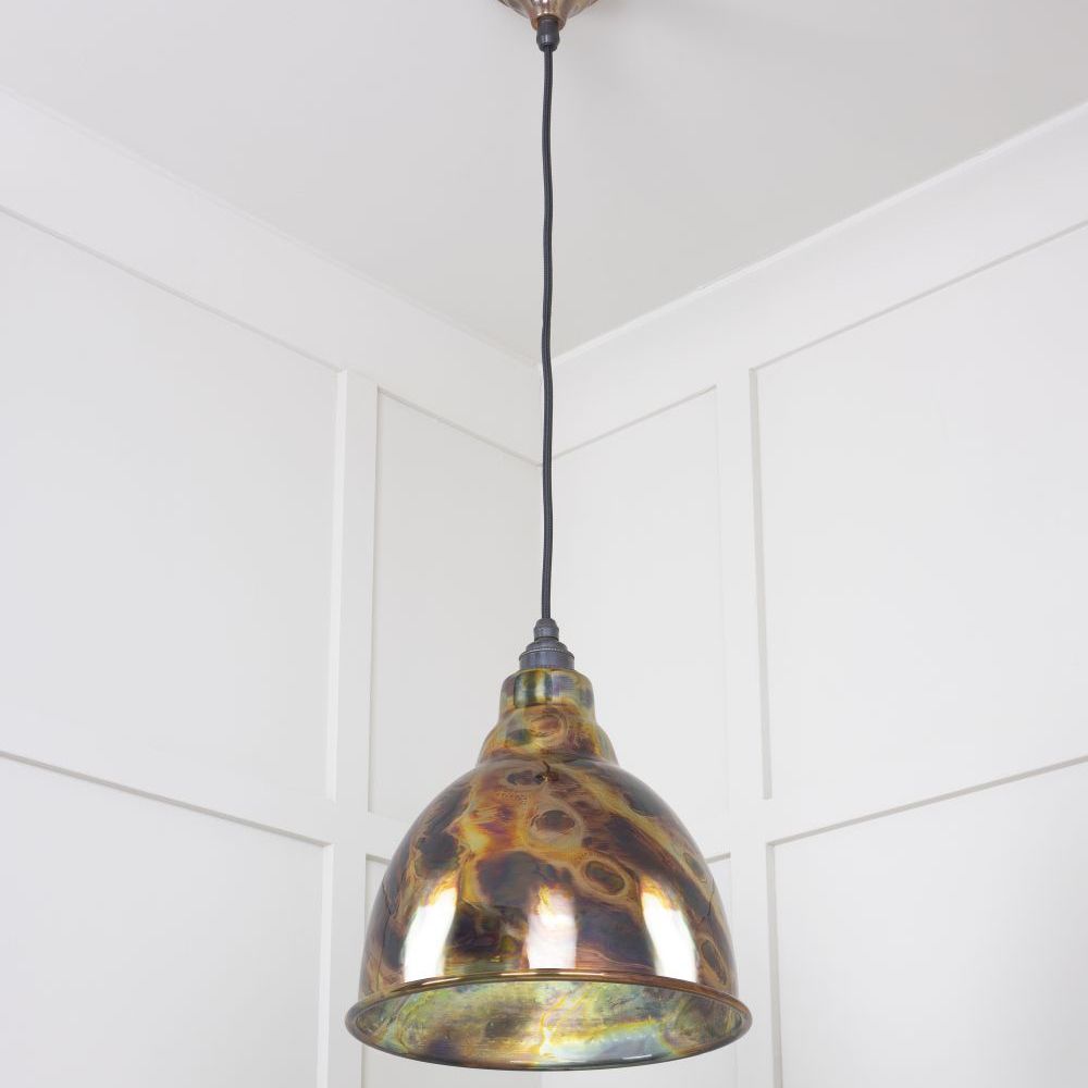 Burnished Harborne Light Pendant