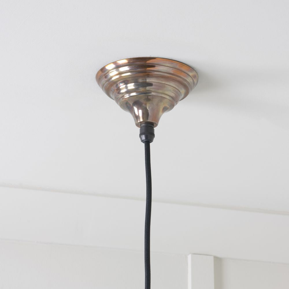 Burnished Harborne Light Pendant