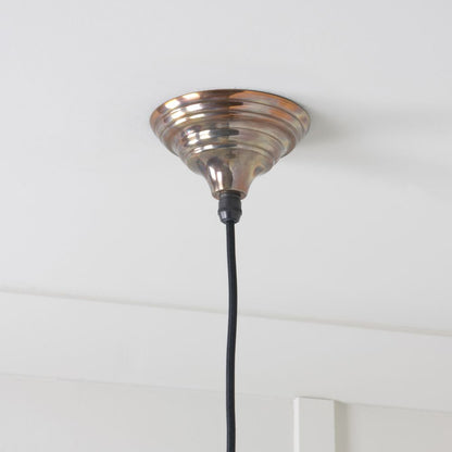 Burnished Harborne Light Pendant