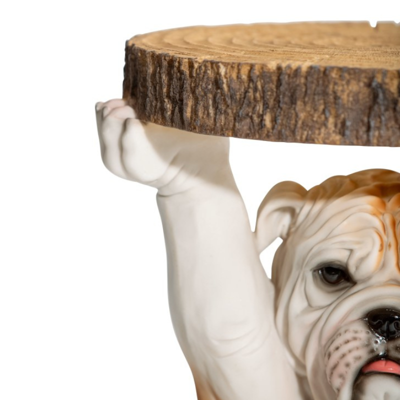 Bulldog Holding "Trunk Slice" Side Table