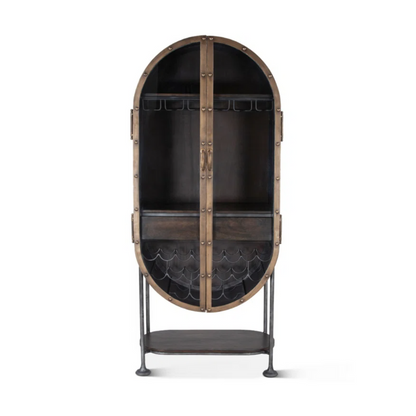 Industrial Aviator Drinks Cabinet