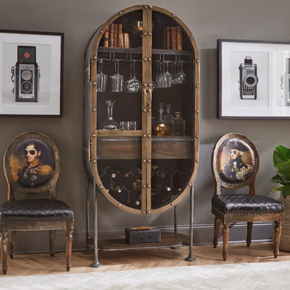 Industrial Aviator Drinks Cabinet