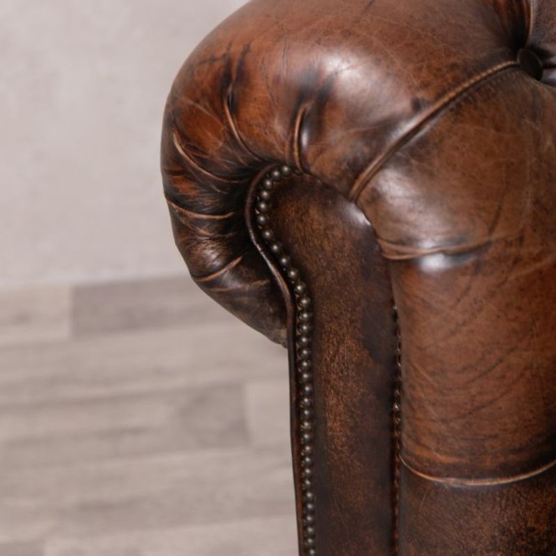 Chesterfield Leather Sofa Range