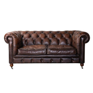 Chesterfield Leather Sofa Range