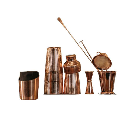 Copper Cocktail Shaker Set