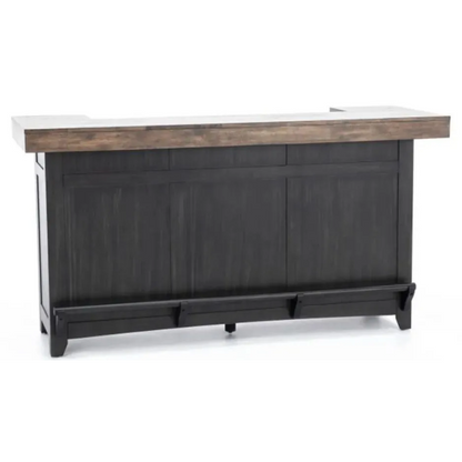 Rustic Elegance Home Bar