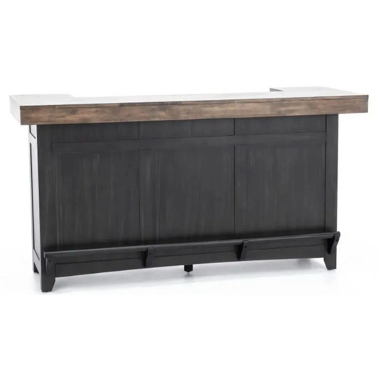 Rustic Elegance Home Bar