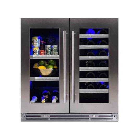 DualZone Beverage & Wine Cooler