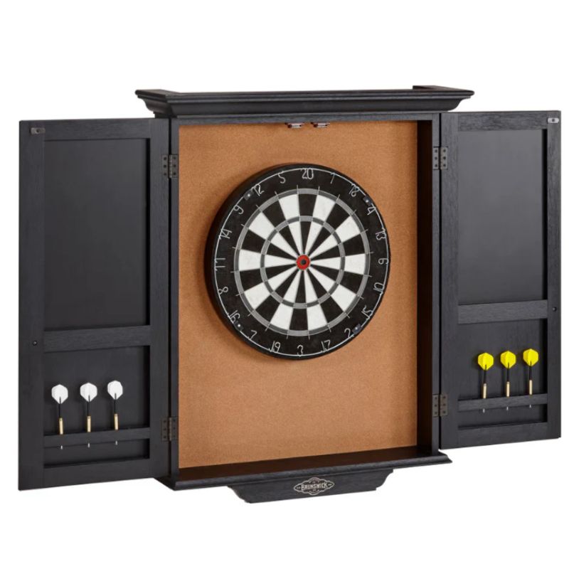 Classic Dartboard Cabinet Set