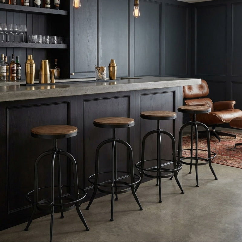 Foundry Adjustable Bar Stool