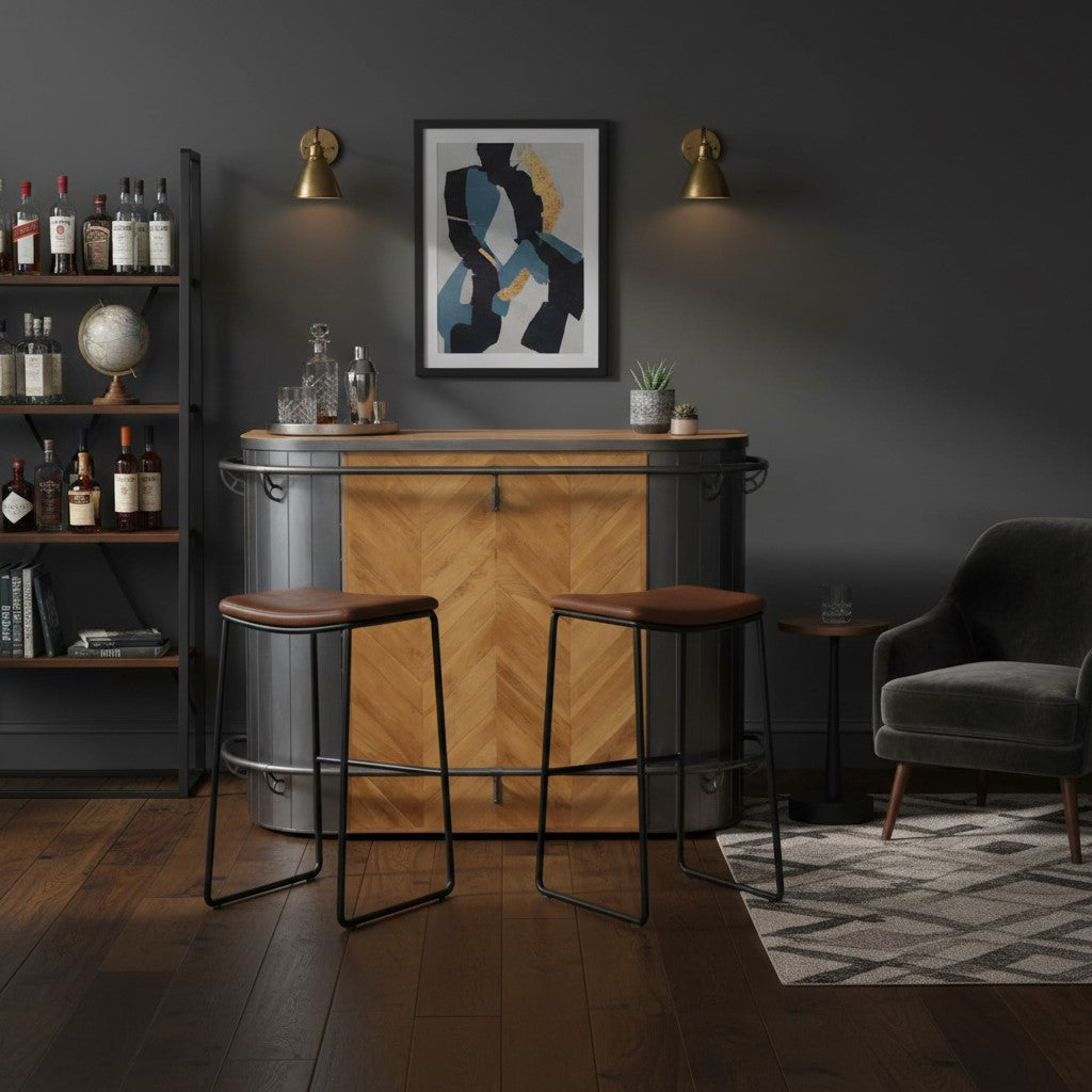 The Foundry Home Bar Counter