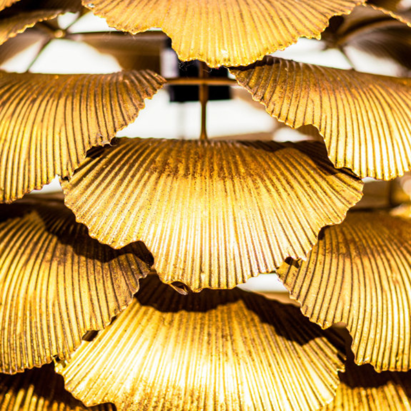 Gingko Leaf Ceiling Pendant Light