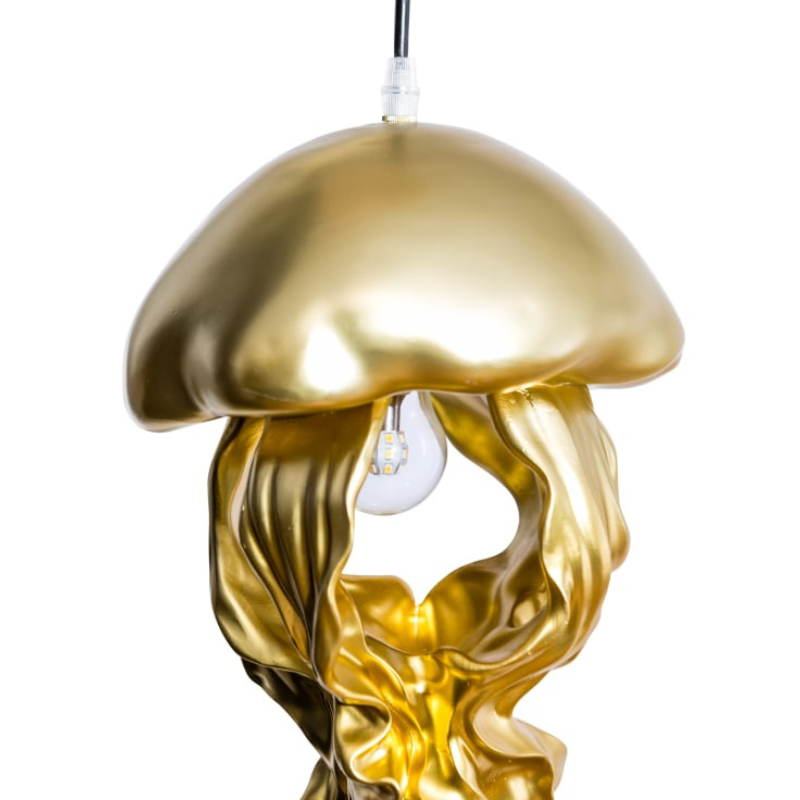 Gold Jellyfish Ceiling Pendant