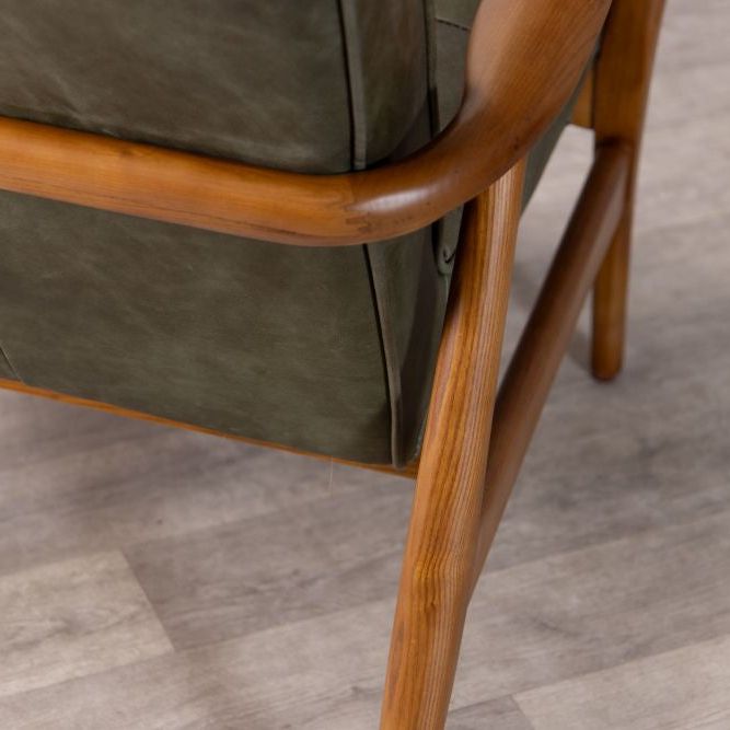 Hamilton Leather Mid-Century Seating Range