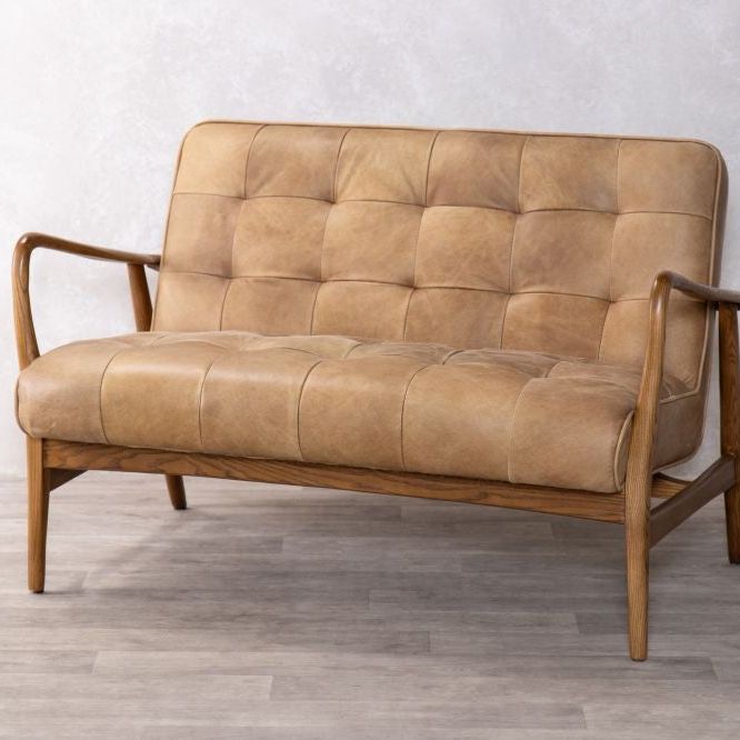 Hamilton Leather Mid-Century Seating Range