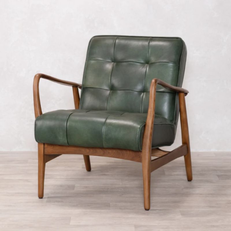 Hamilton Leather Mid-Century Seating Range