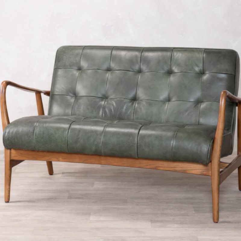 Hamilton Leather Mid-Century Seating Range