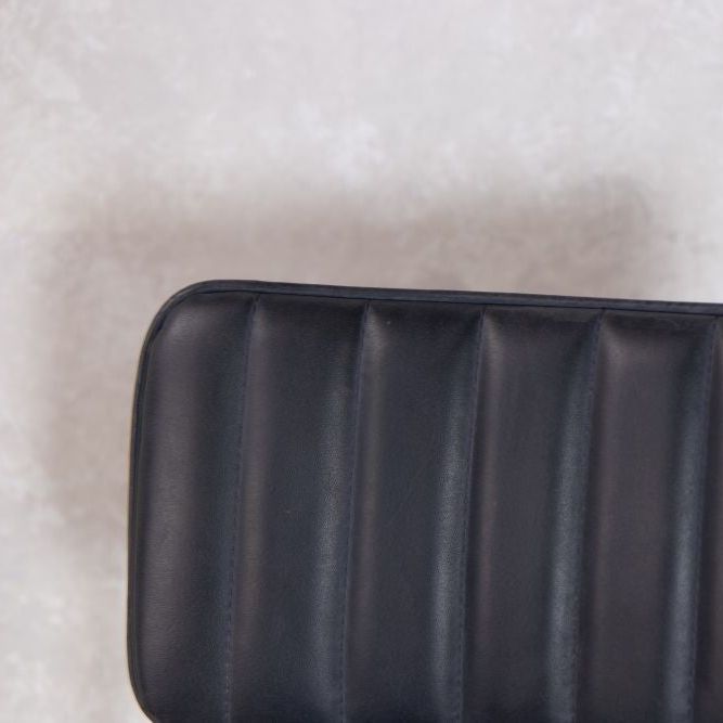 Hammerwich Bar Stool with Gunmetal Frame