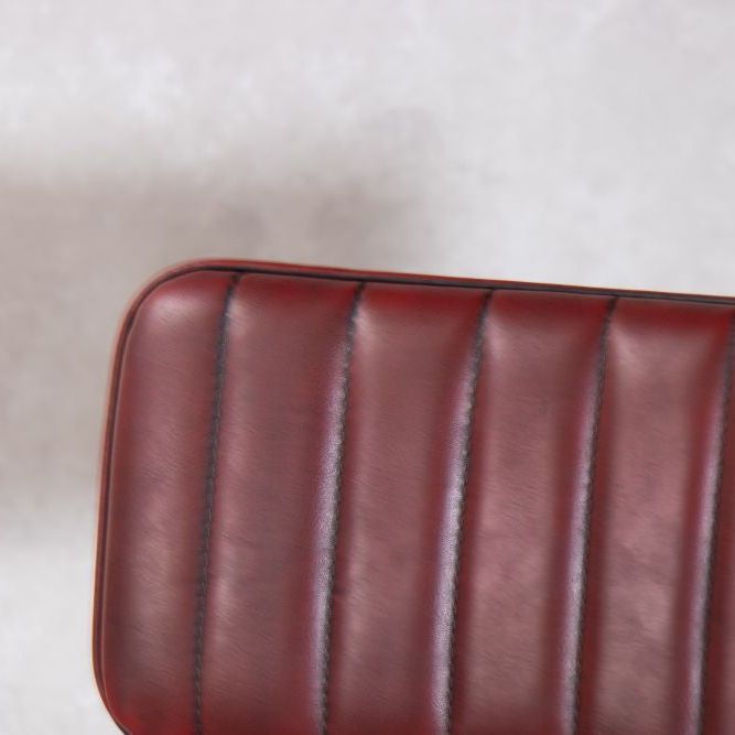 Hammerwich Bar Stool with Gunmetal Frame