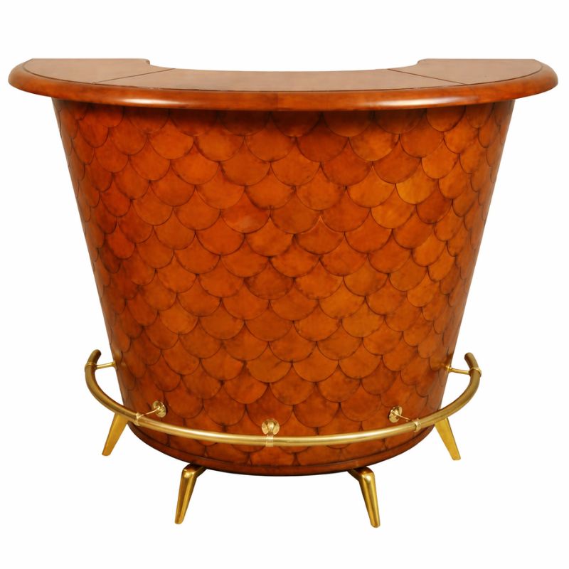Explorer Handcrafted Rounded Bar – Cognac