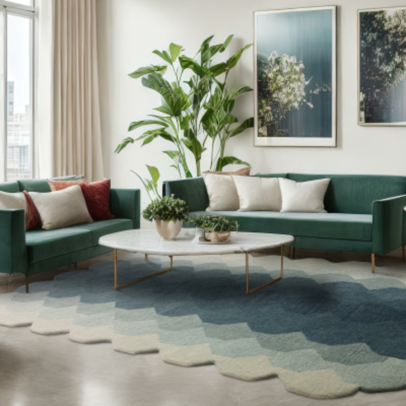 Hive Gradient Wool Rug