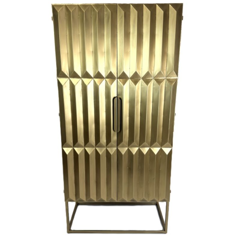 Industrial Gold "Fitzgerald" Extra Large Storage Cabinet