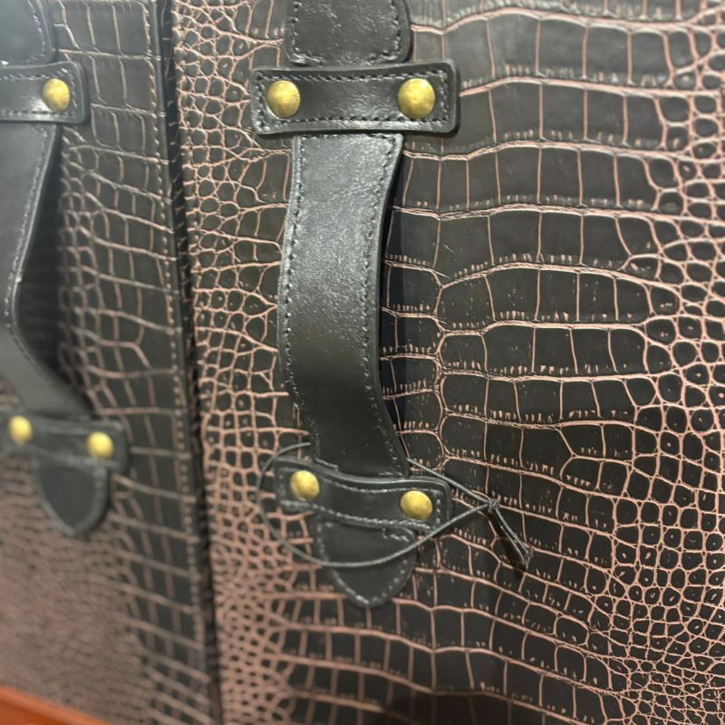 Kensington Heritage Leather Wine Cabinet