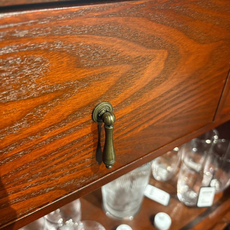 Kensington Heritage Leather Wine Cabinet