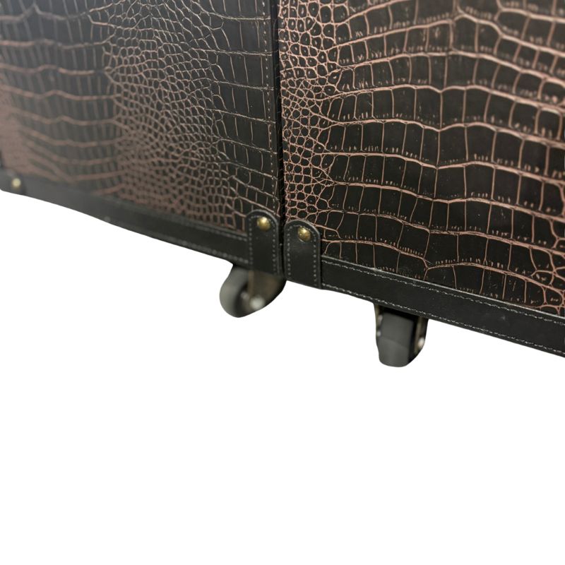 Kensington Heritage Leather Wine Cabinet