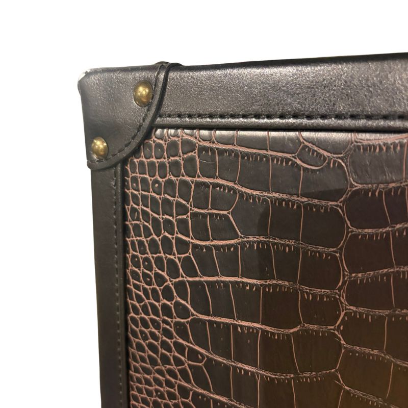 Kensington Heritage Leather Wine Cabinet