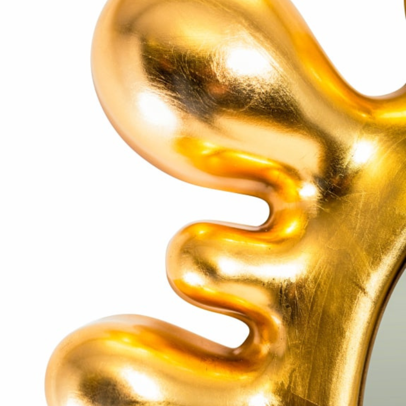 Gold "Splash" Wall Mirror